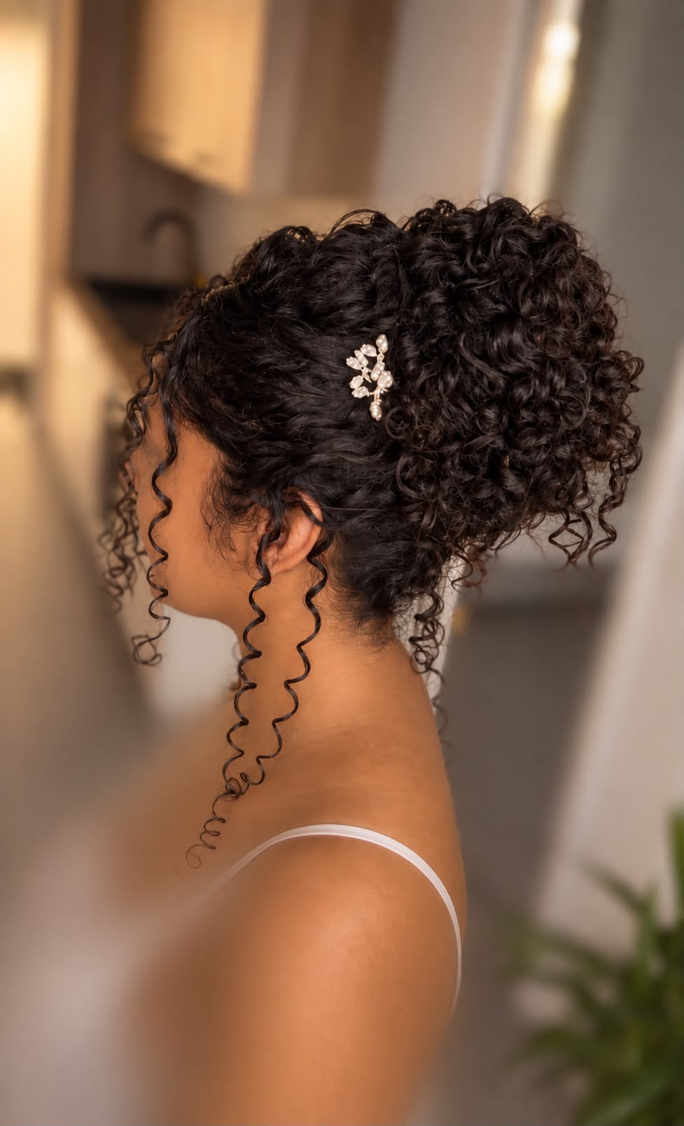 Coiffure de mariée création sur-mesure